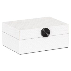 Caja de almacenamiento Myrth pequeña (Blanco)