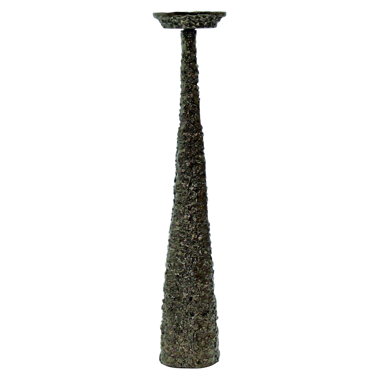 Portavelas Moan grande (Oro cepillado)