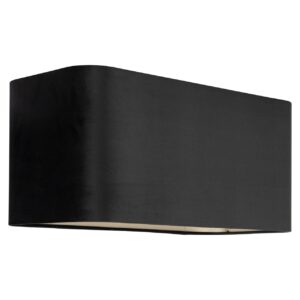 Lampshade Maddy black rectangular Lampenkap