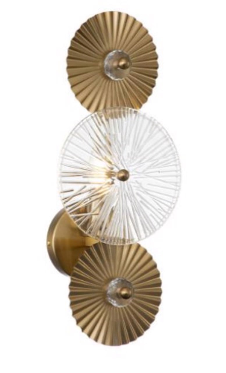 Aplique Aidan (Oro Cepillado)