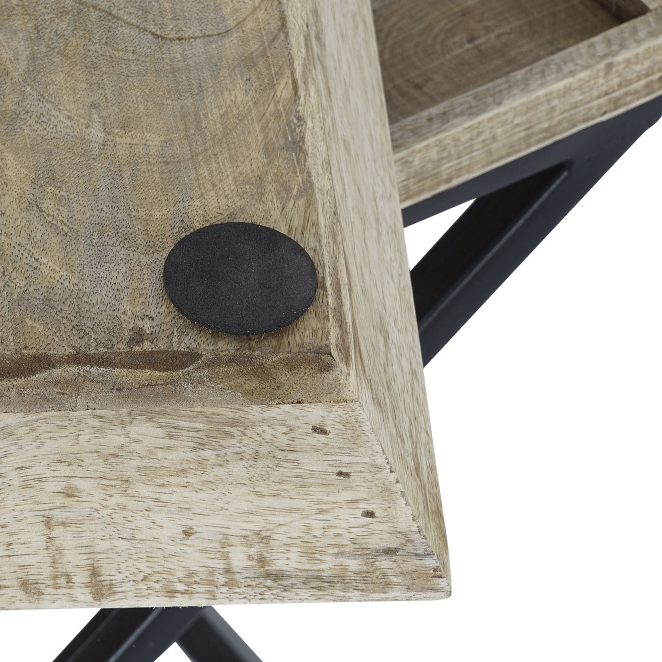 Mesa auxiliar con bandeja Babel 2 Mesa auxiliar con bandeja Babel 2