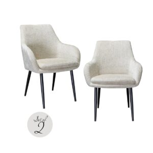 Silla Chrissy beige chenilla