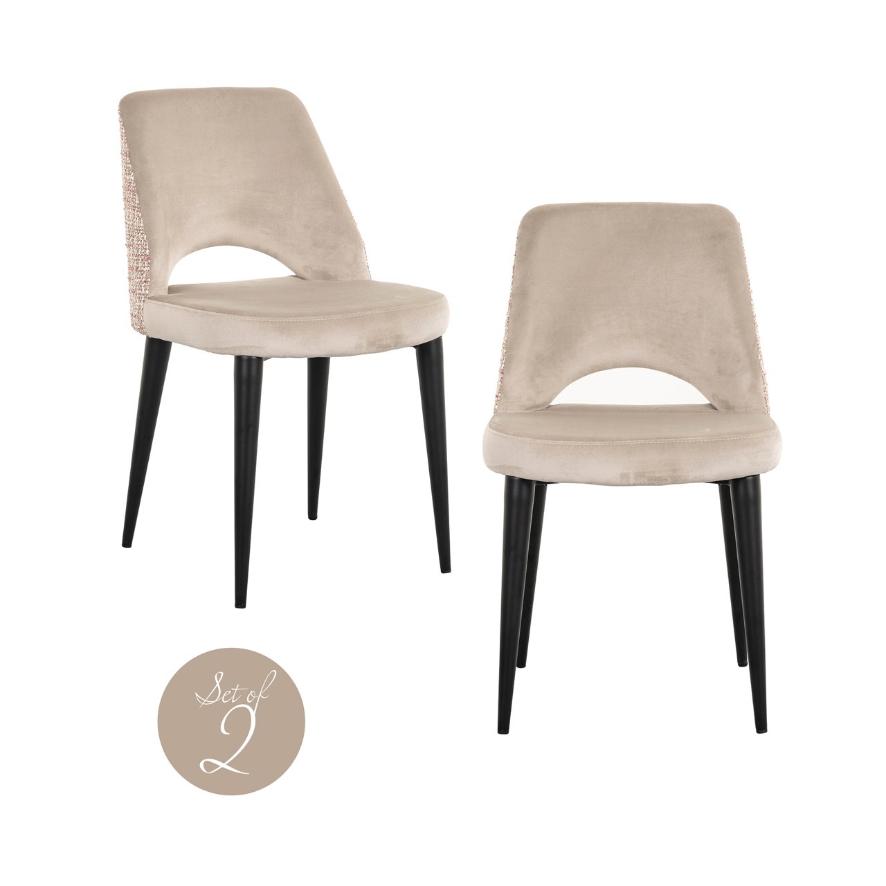 Silla Tabitha (Be trendy 1673 rosa)