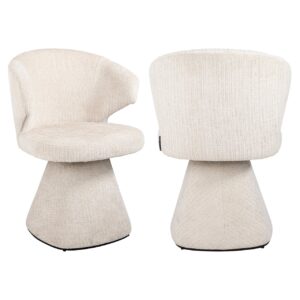 Sillón Gatsbi chenilla beige