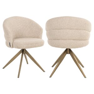 Silla giratoria Zendaya biscotti