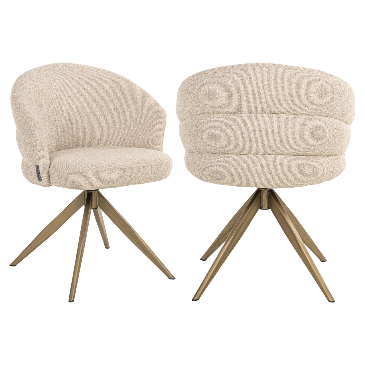 Silla giratoria Zendaya biscotti