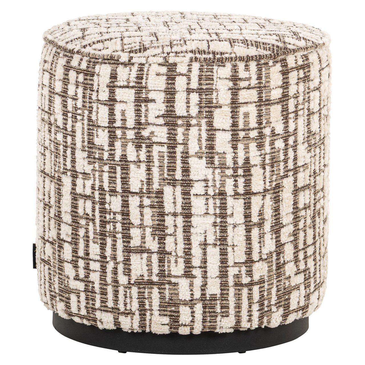 Pouffe Lexie 45Ø crema