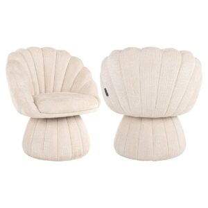 Sillón Blossom chenilla beige