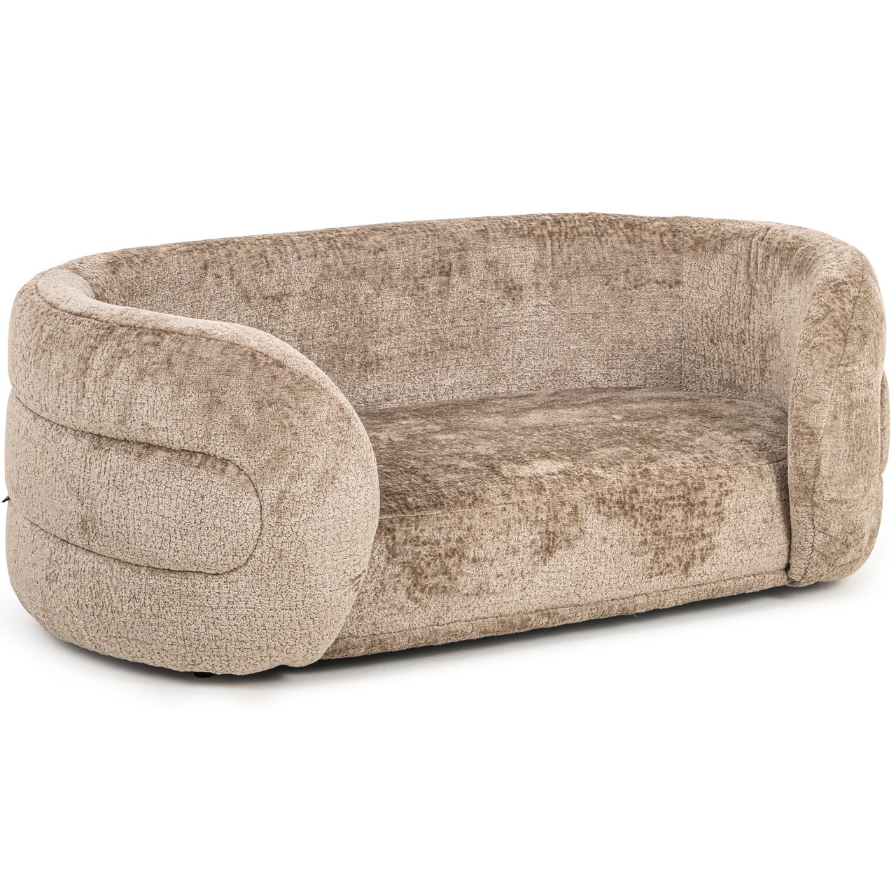 Cama para mascotas Bingo taupe chenilla