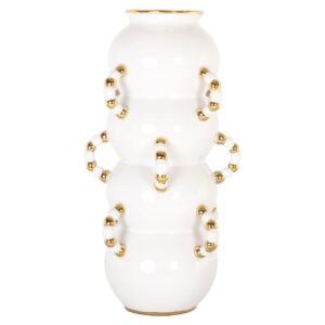 Jarrón Pippy blanco grande