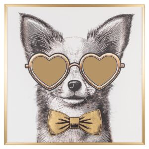 Arte de pared Bodhy (Negro/dorado)