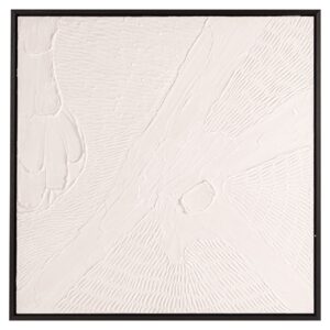 Arte de pared Janey (Negro/blanco)