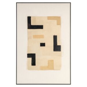 Arte de pared Vortex beige derecho