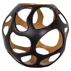 Luz Hurricane Alysia marrón grande