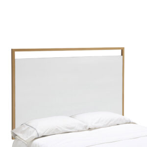 Cabecero 160x4x100 Madera de Cedro -- Blanco