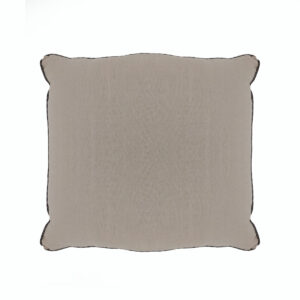 Cojín 60x60 Tela Beige con Bordón