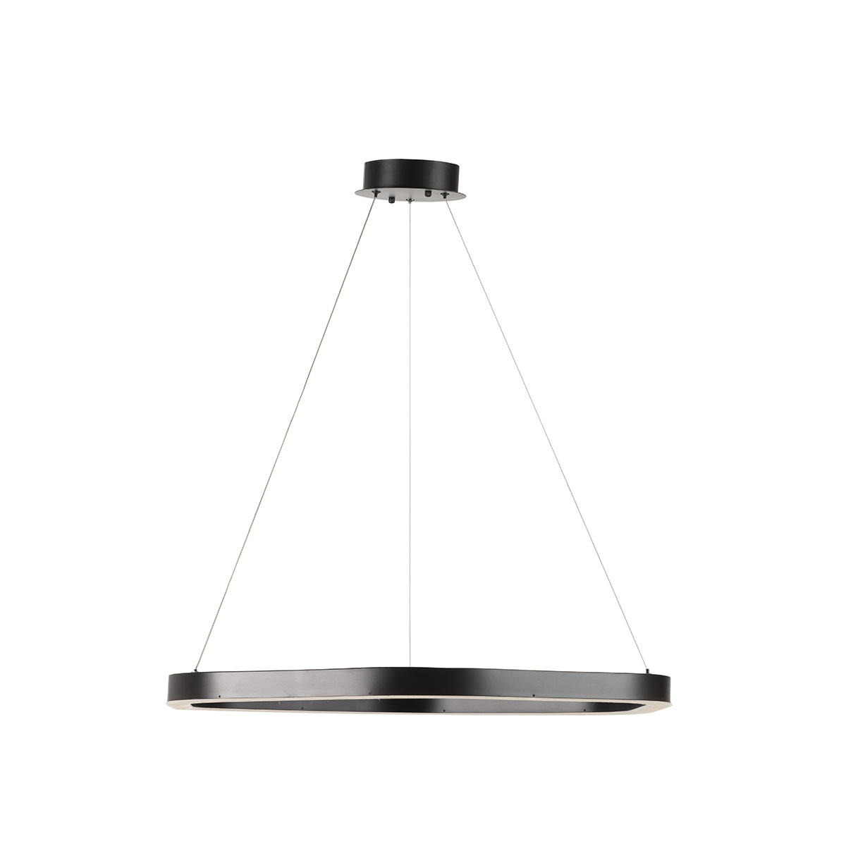 Lámpara de Techo 80x74x120 Acero Inoxidable/Acrilico -- Negro