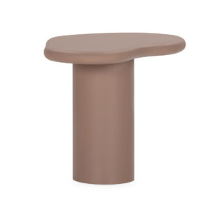 Mesa Auxiliar 58x40x45 STONESKIN -- Moca