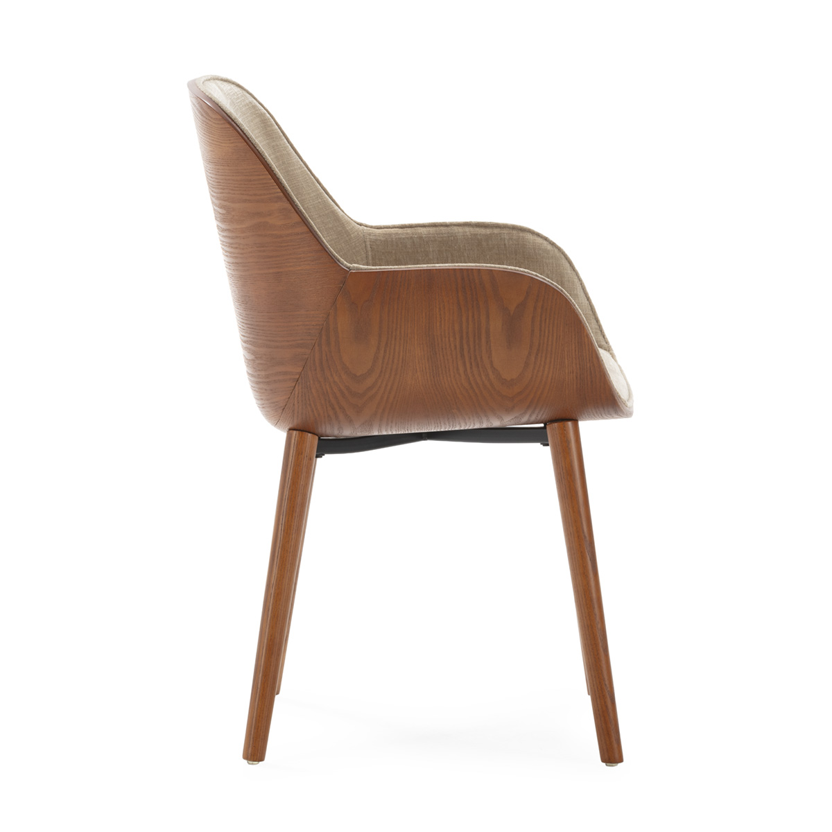 5x84 Madera/Tela -- Nogal/Marrón Claro