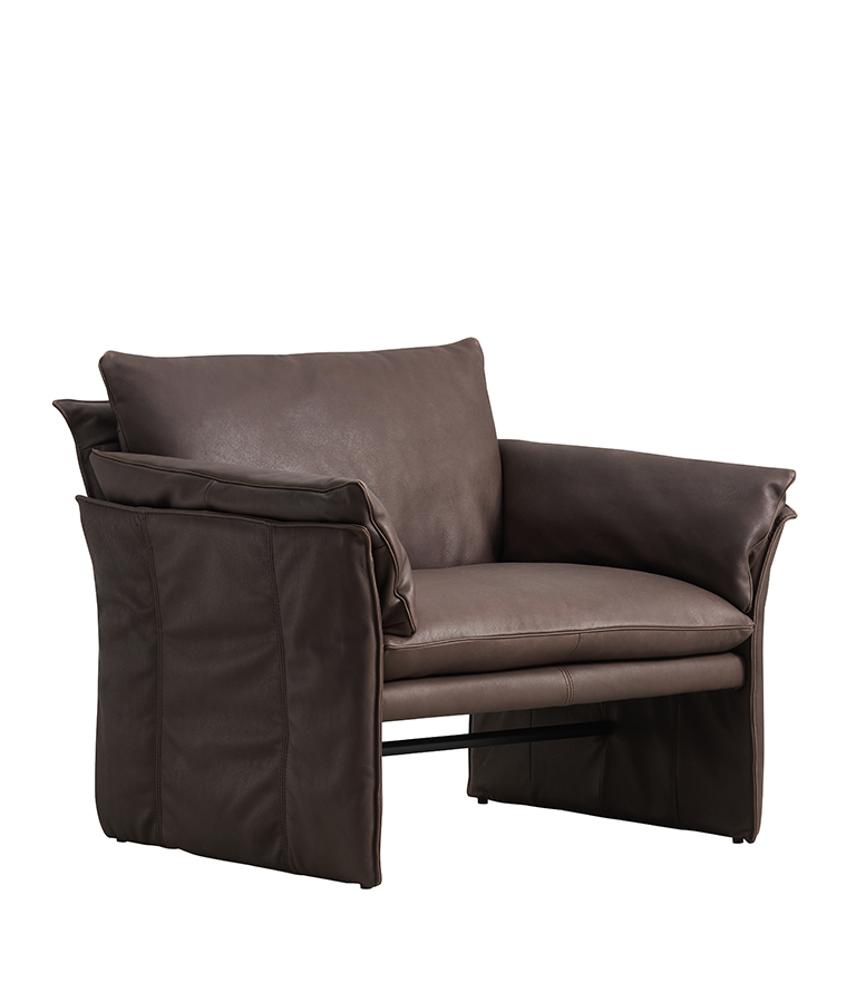 HARLEM leather armchair