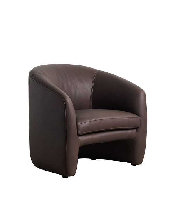 LUDLOW leather armchair