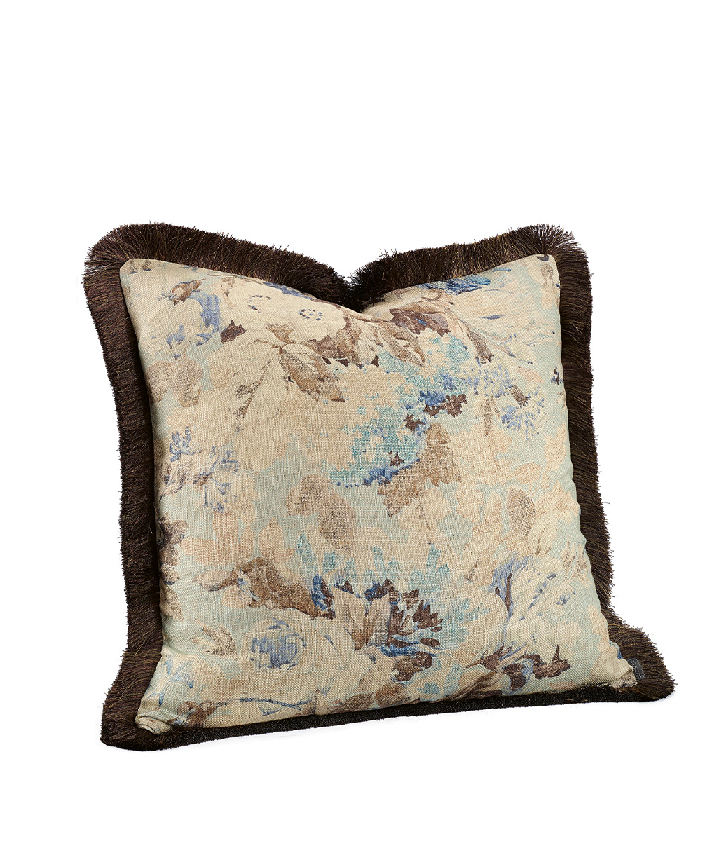 ROSEWOOD FLOWER cushion cover - 50x50