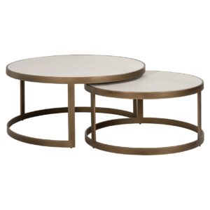 Coffee table Whitebone verona grey (Set of 2) Salontafel