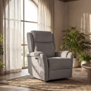SILLON RELAX 1 MOTOR AKARI TAUPE