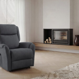 SILLON P.LIFT 1 MOT AKARI GRIS OSCURO