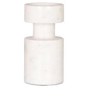Candle holder Melle white small Kandelaar