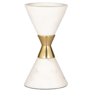 Candle holder Jurre white Kandelaar