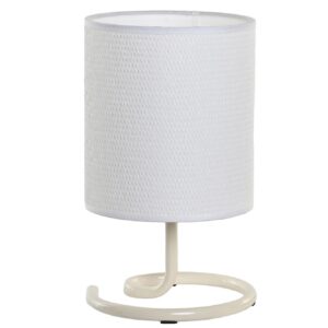 Lámpara de mesa Espi blanca