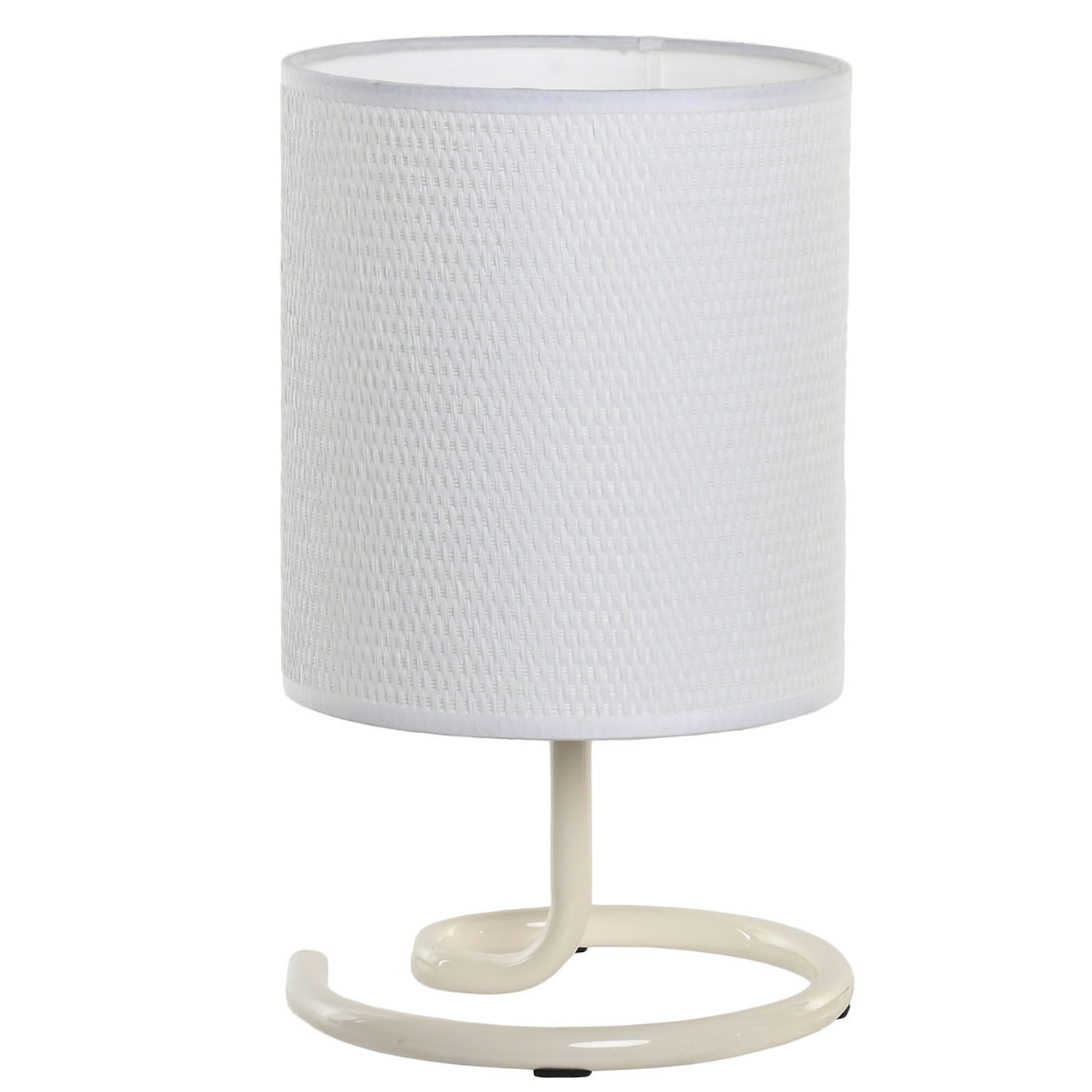 Lámpara de mesa Espi blanca