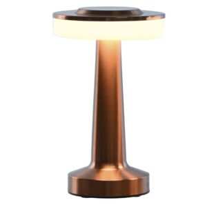 Lámpara de mesa Tac táctil cobre