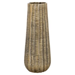 Vase Loran brushed gold large Vaas