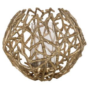 Hurricane light Jaimy gold Windlicht