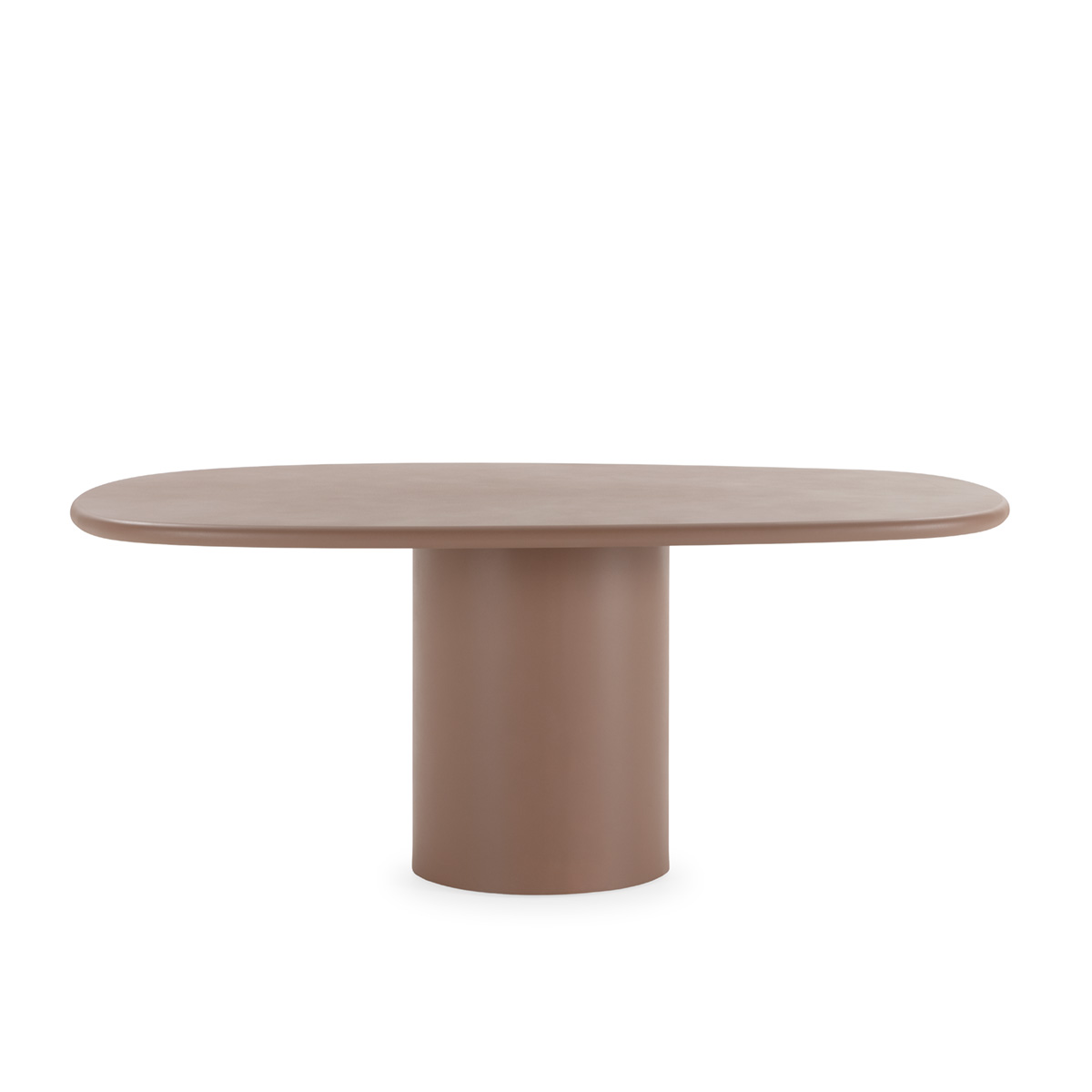 Mesa Comedor 180.1X119.8x75 Polvo de Piedra y Resina -- Moca Mesa Comedor 180.1X119.8x75 Polvo de Piedra y Resina -- Moca