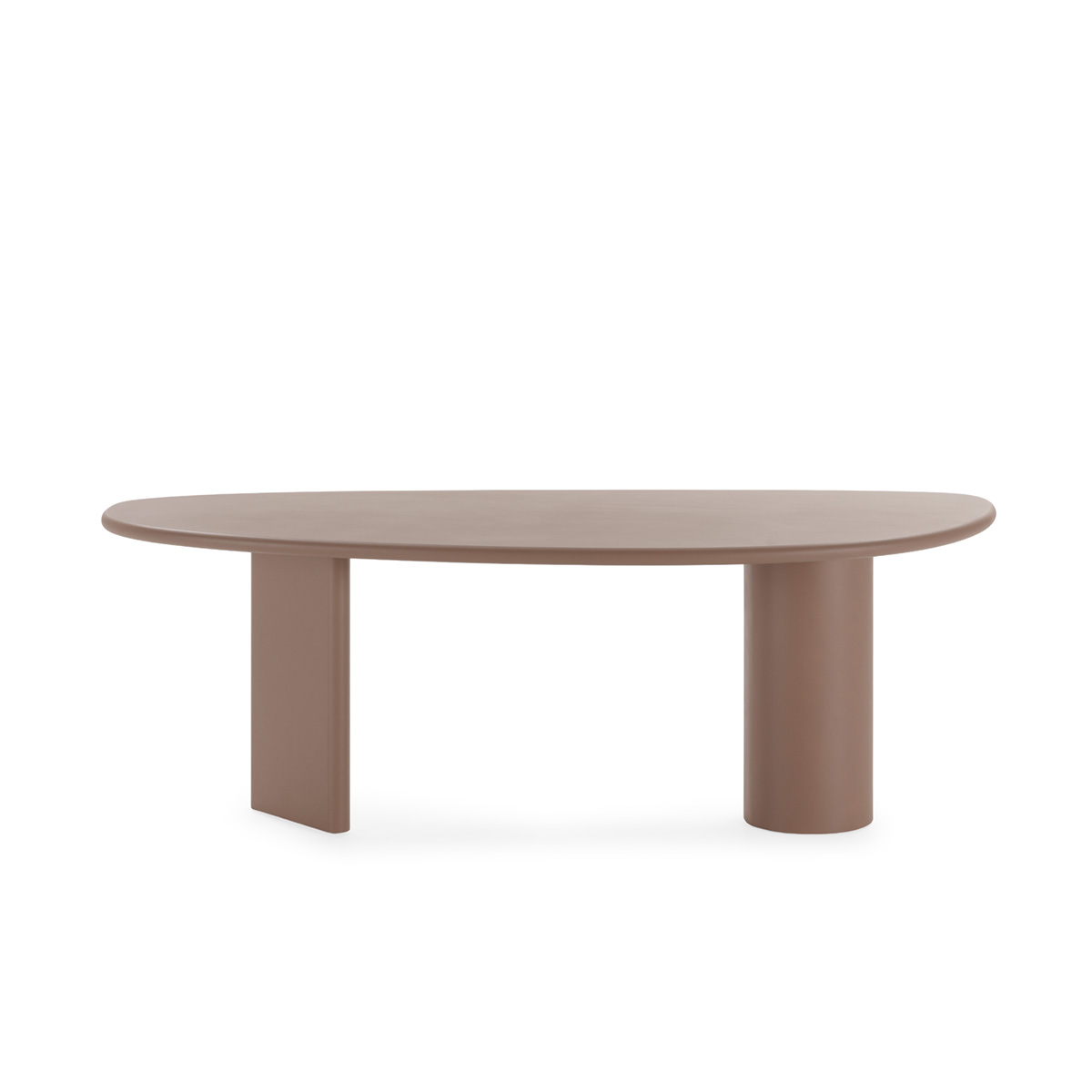 Mesa Comedor 220X106X75 Polvo de Piedra y Resina -- Moca Mesa Comedor 220X106X75 Polvo de Piedra y Resina -- Moca