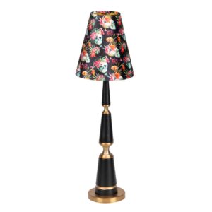 LAMPARA SOBREMESA POLIRESINA BISHOP 22,5x22,5x75CM