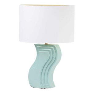 LAMPARA SOBREMESA POLIRESINA 36x36x56 CM