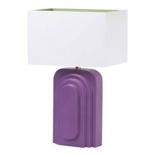 LAMPARA SOBREMESA POLIRESINA 33x23x41 CM