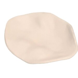 CENTRO DE MESA ALUMINIO BLANCO 23x16x5 CM