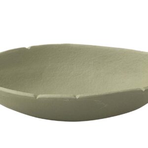 CENTRO DE MESA ALUMINIO VERDE 14x4x14 CM