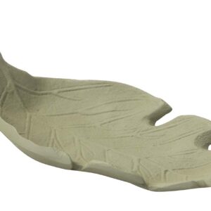 CENTRO DE MESA ALUMINIO VERDE 19x9x3 CM