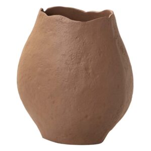 JARRON ALUMINIO NARANJA 27x19x27 CM