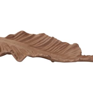 CENTRO DE MESA ALUMINIO NARANJA 53x26x5 CM