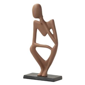 FIGURA ALUMINIO NARANJA 17x10x37 CM