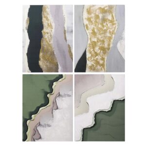 CUADRO MDF ABSTRACTO 4 SURTIDOS 30x2x40 CM