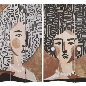 BIOMBO LIENZO MUJER 120x3x180 CM