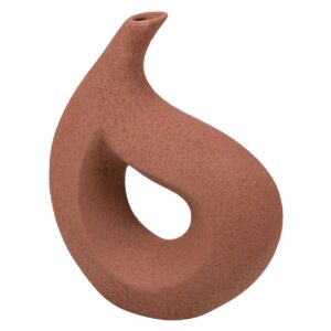JARRON CERAMICA MARRON 35x12x50 CM